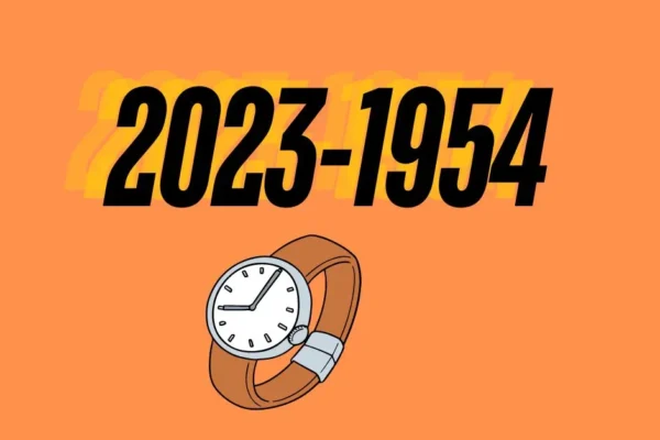 What is 2023-1954?