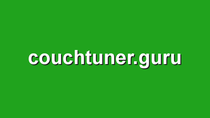 Couchtuner Guru: A Closer Look at the Streaming Alternative