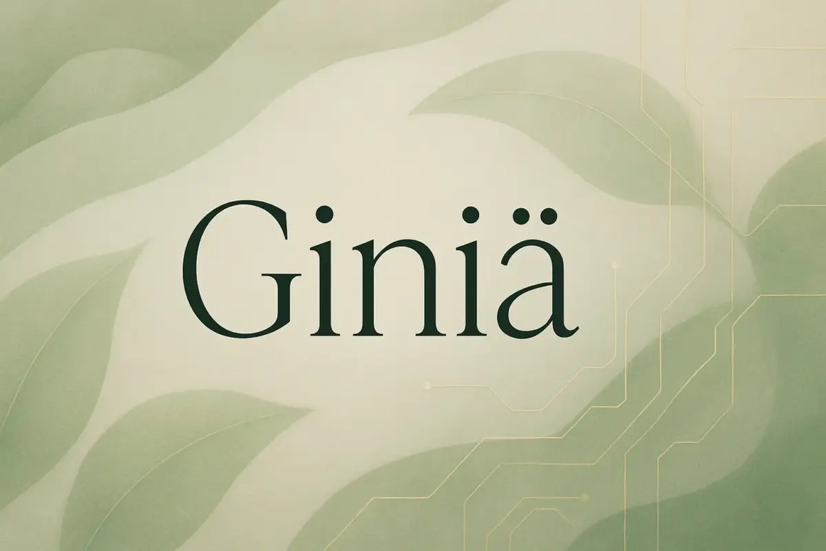 Giniä: A Modern Symbol of Lifestyle, Innovation, and Design